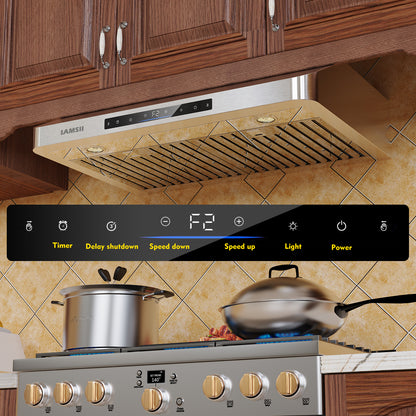 Under Cabinet Range Hood in Stainless Steel - IAR15S30