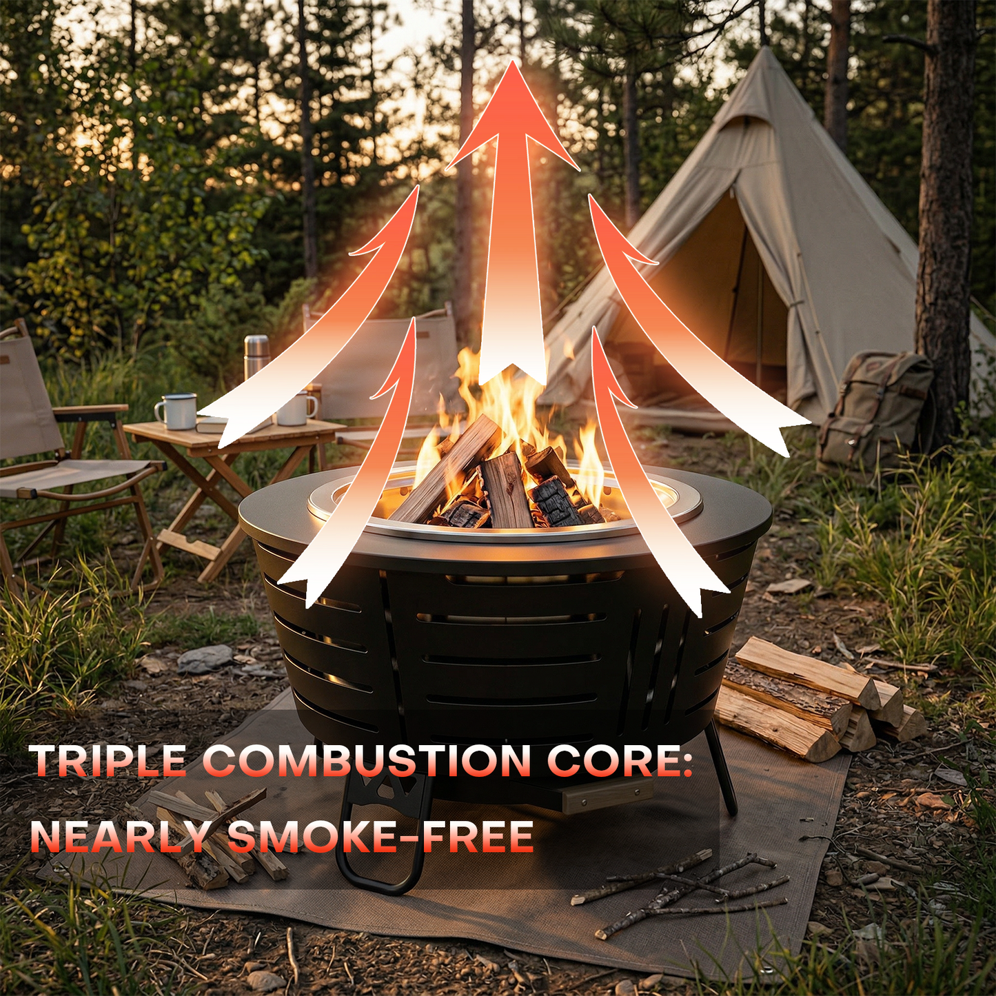 Smokeless Fire Pit