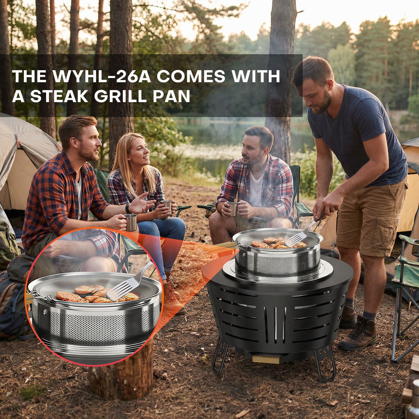 Smokeless Fire Pit